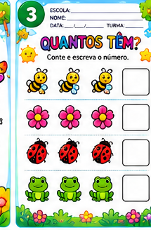 Atividade real EducaKids: Quantos têm?